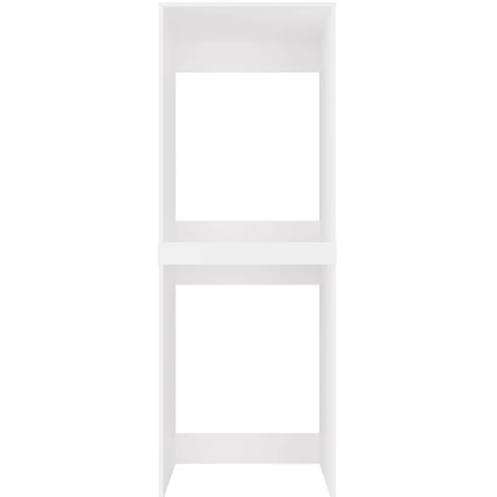 Mobile lavatrice e asciugatrice 64x180 cm bianco opaco MLT3