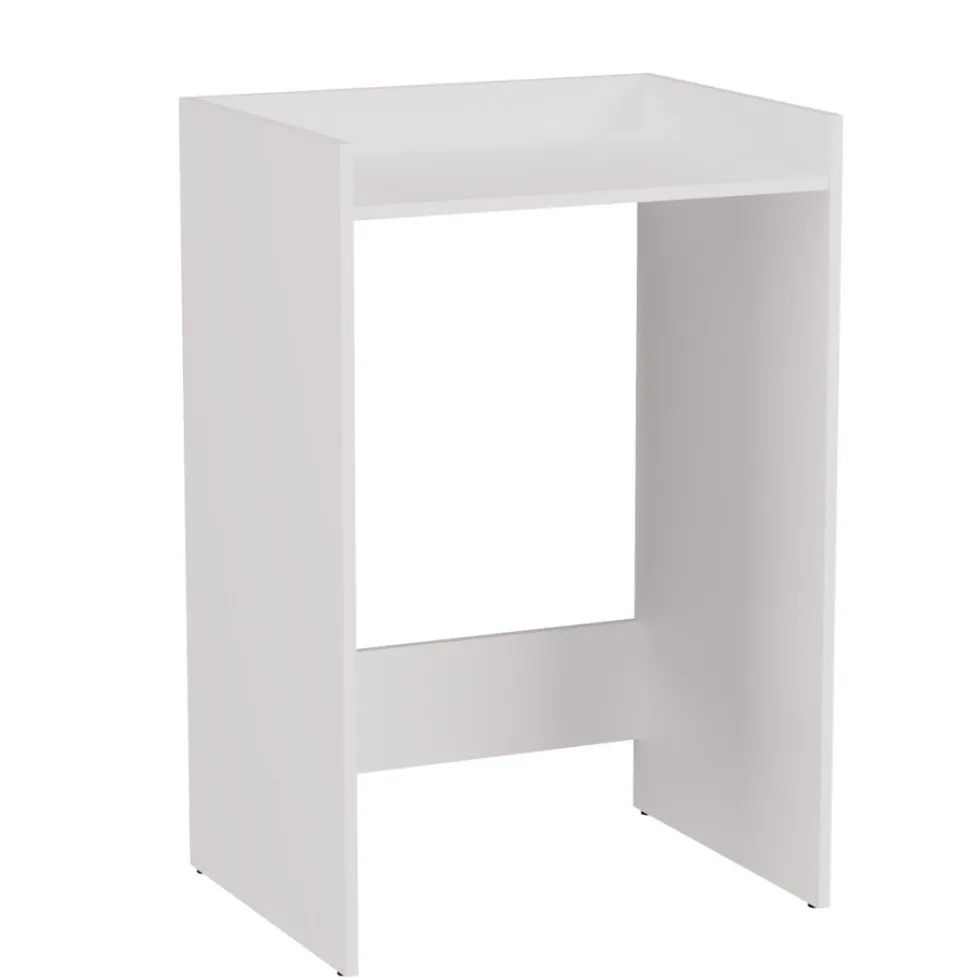 Mobile lavatrice 64x97,5 cm con ripiano bianco opaco MLT1
