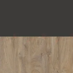Mobile per ingresso con specchio grafite e rovere naturale IU21