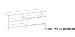 Mobile per tv moderno PTG4