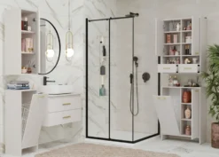 Mobile portabiancheria 35x90 cm con anta a ribalta beige MBT4