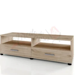 Mobile porta Tv con 2 cassetti rovere PTI6233