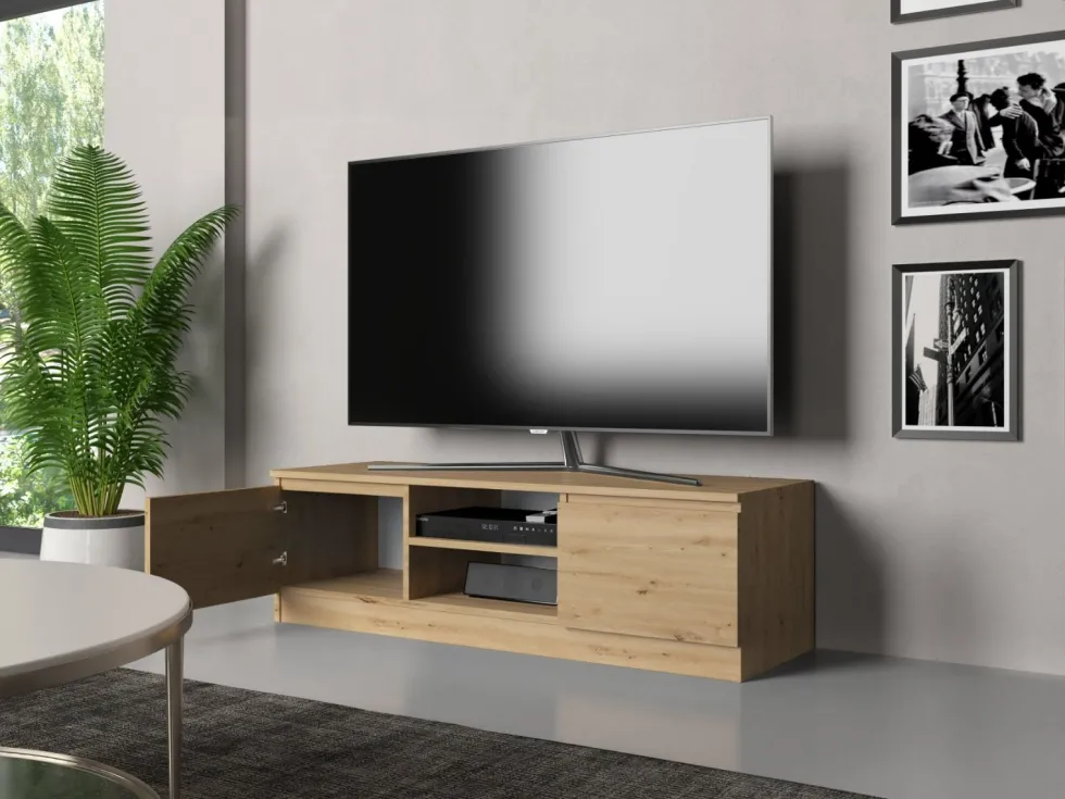Mobile porta tv moderno 120 cm rovere PTVT1