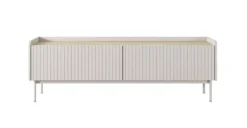 Mobile porta tv moderno 153X50cm beige e rovere chiaro PTVLK12