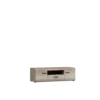 Mobile porta tv moderno 138x44cm con cassetto rovere chiaro PTVLK14