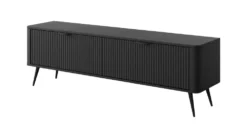 Mobile porta tv moderno 163X51cm nero PTVLK11