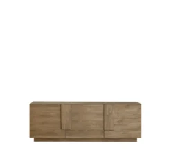 Mobile porta TV 181x63 moderno con tre ante battenti rovere PTL11