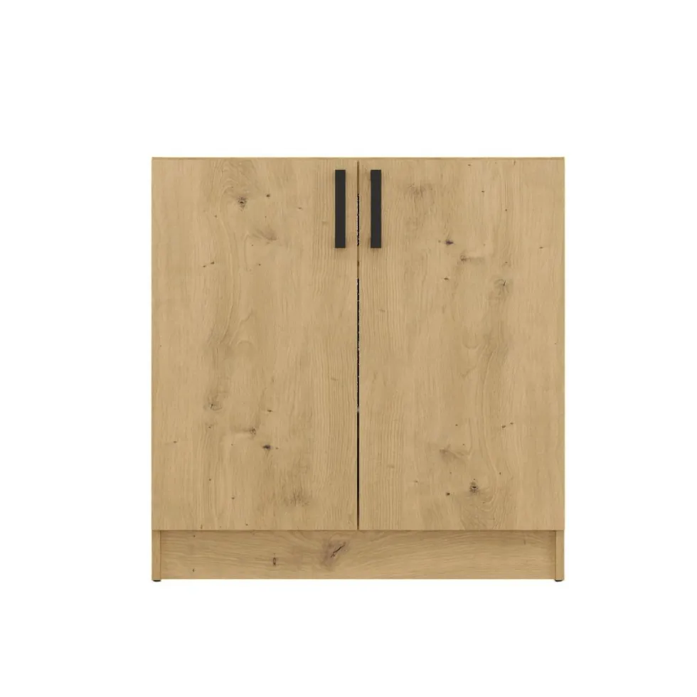 Mobiletto cucina salvaspazio 80x82 cm rovere MCT1