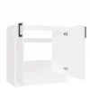 Mobiletto cucina salvaspazio 80x82 cm bianco opaco MCT1