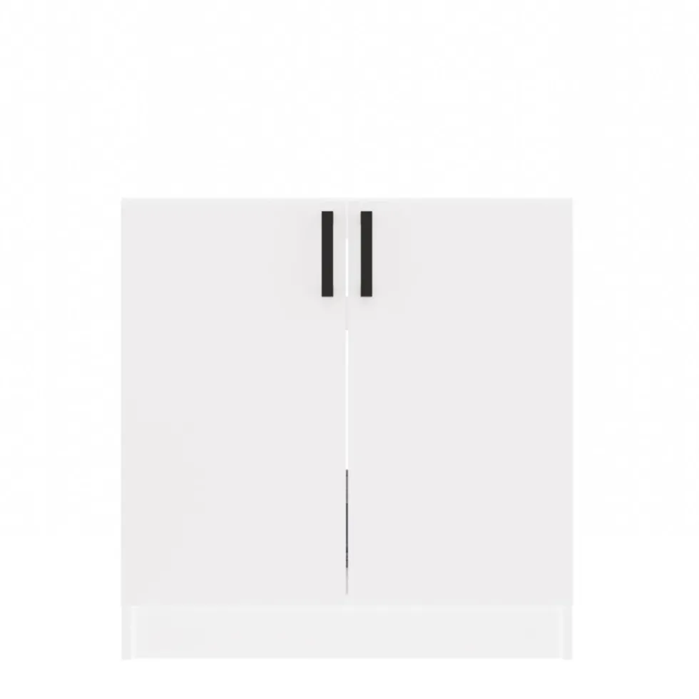 Mobiletto cucina salvaspazio 80x82 cm bianco opaco MCT1