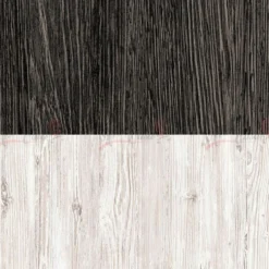 Mobiletto ingresso angolare bianco legno/wengé IU9