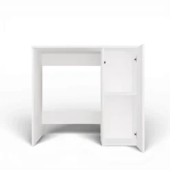 Mobiletto per lavatrice moderno 64x88,5 cm bianco opaco MLT7