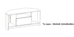 Mobile tv angolare PTG3