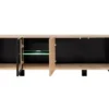 Mobile TV moderno con stampa a strisce 160x52 PTVP16