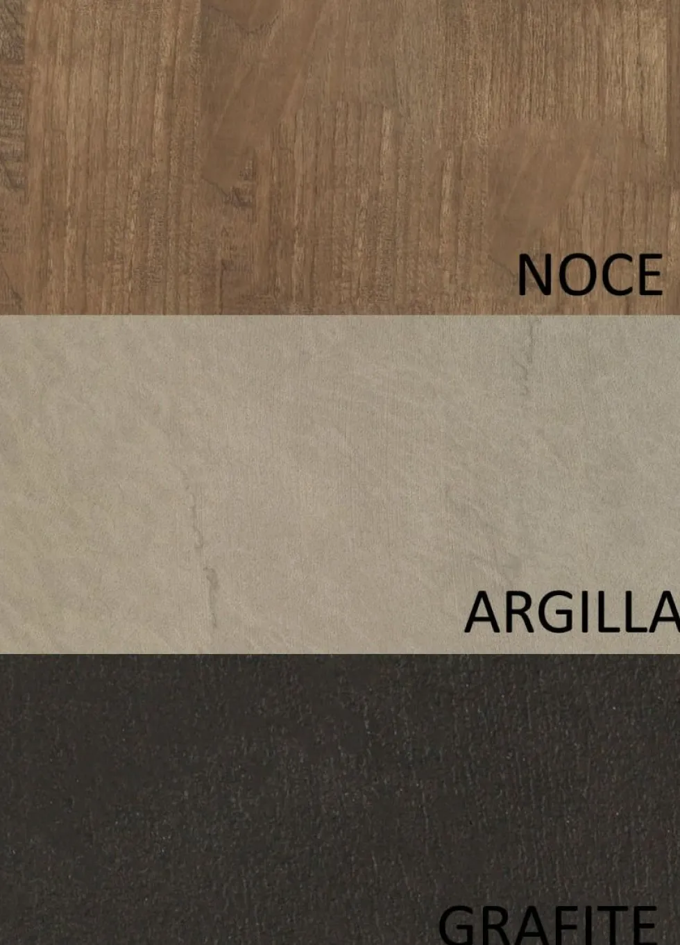Parete attrezzata componibile 280x180 cm argilla, grafite e noce PAL42
