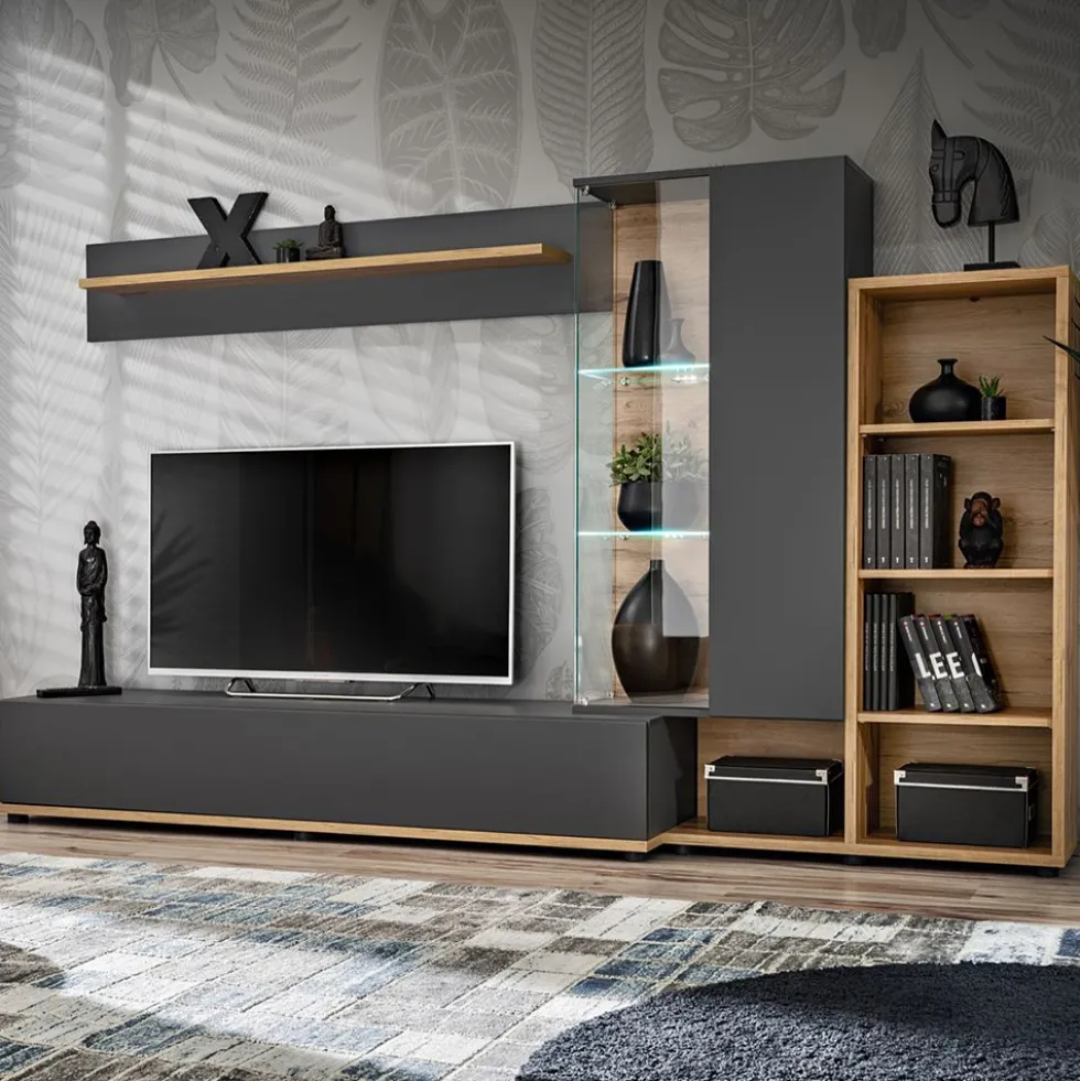 Parete attrezzata con illuminazione LED 240x145 PAP147