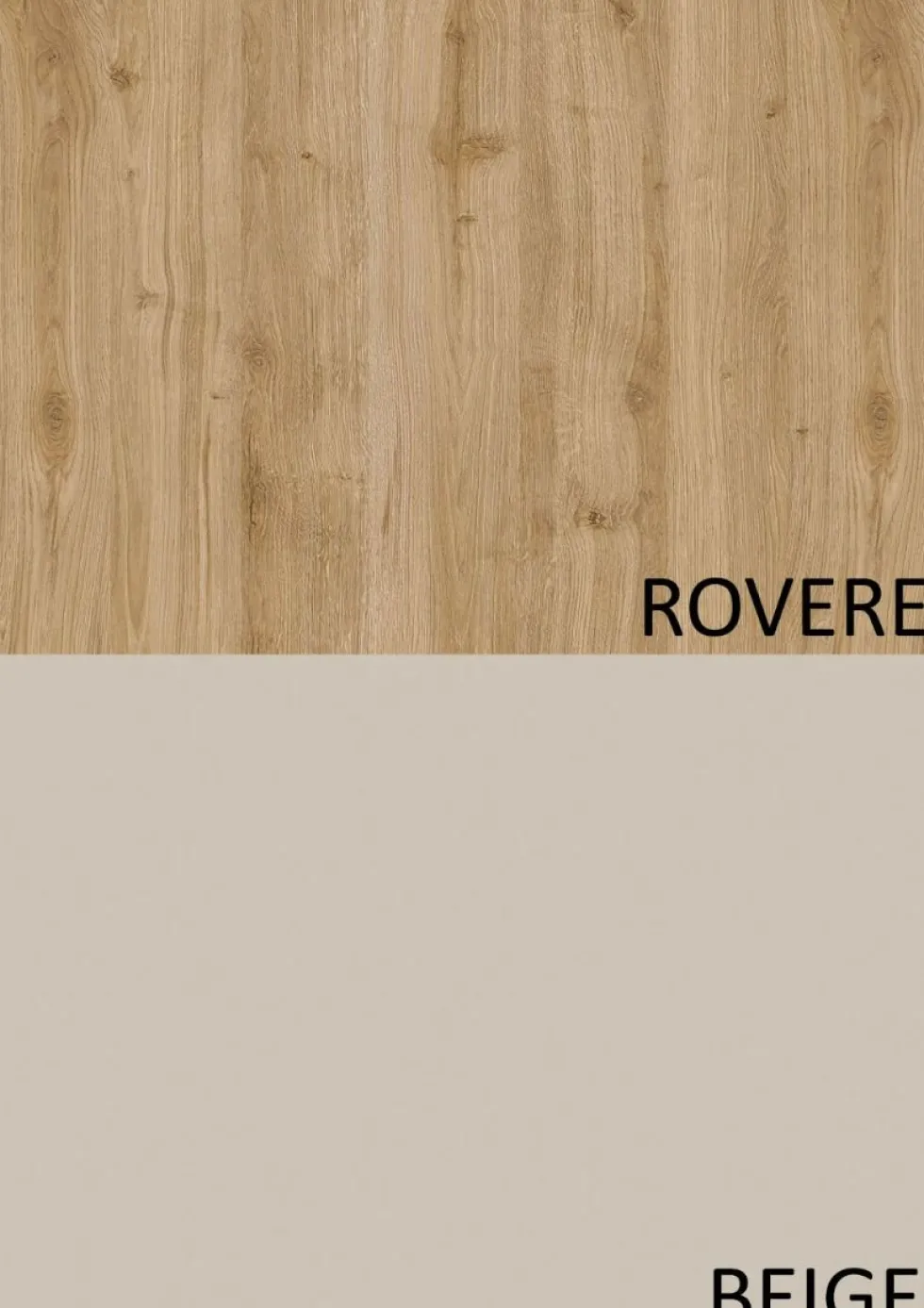 Parete attrezzata con libreria 277x186 cm rovere e beige PAL56