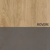 Parete attrezzata con libreria a colonna bronzo e rovere PAL18