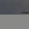 Parete attrezzata con mensola a terra 260x190 cm grigio e piombo PAL33