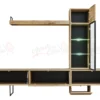 Parete attrezzata con vetrina PAP140