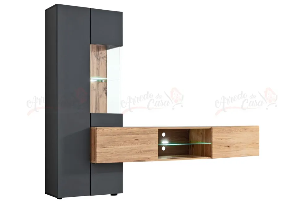 Parete attrezzata moderna PAP141