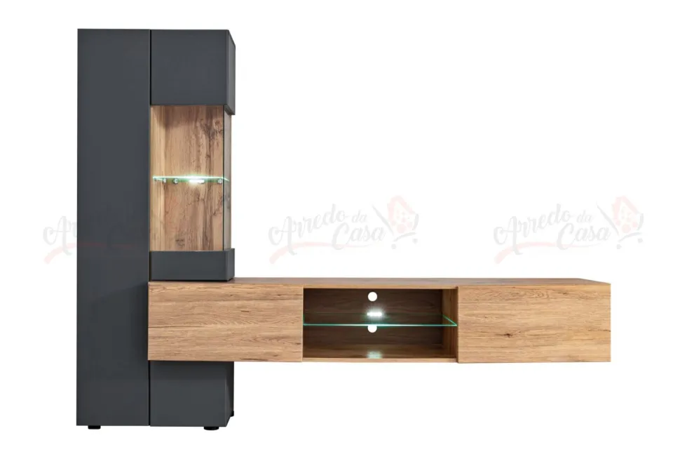 Parete attrezzata moderna PAP141