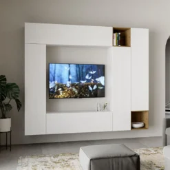 Parete attrezzata moderna soggiorno ISKA32
