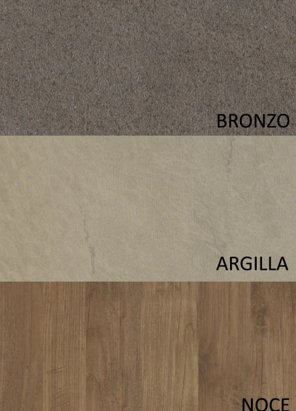 Parete attrezzata moderna 276x200 cm argilla bronzo e noce PAL14