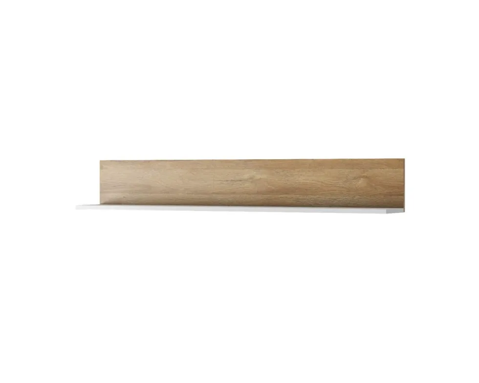 Parete attrezzata moderna 220x120 rovere e antracite PALK1