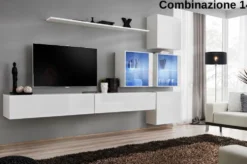 Parete attrezzata per tv sospesa PAP63