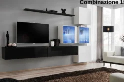 Parete attrezzata per tv sospesa PAP63