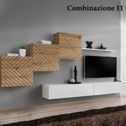 Parete attrezzata per tv sospesa PAP54