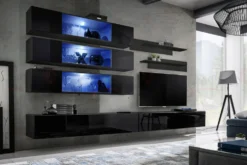 Parete attrezzata porta tv sospesa PAP107