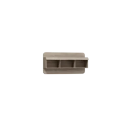Parete attrezzata soggiorno moderna 298x194 rovere chiaro PALK6