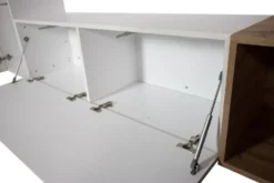 Parete attrezzata sospesa moderna componibile ISKA03