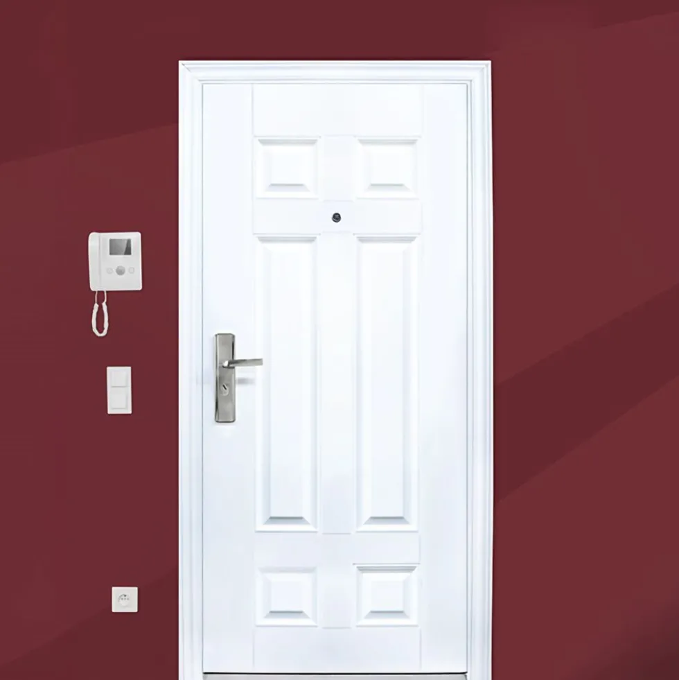 Porta blindata bianca P7