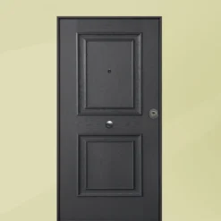 Porta blindata da esterno Classe 4 in vetroresina e laminato diversi colori 80/85/90x210 PB194