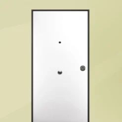 Porta blindata da interno bianca classe 3 pannello in laminato 80/90x210 PB41