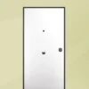 Porta blindata da interno classe 3 bianco con controtelaio 80/90x210 PB40
