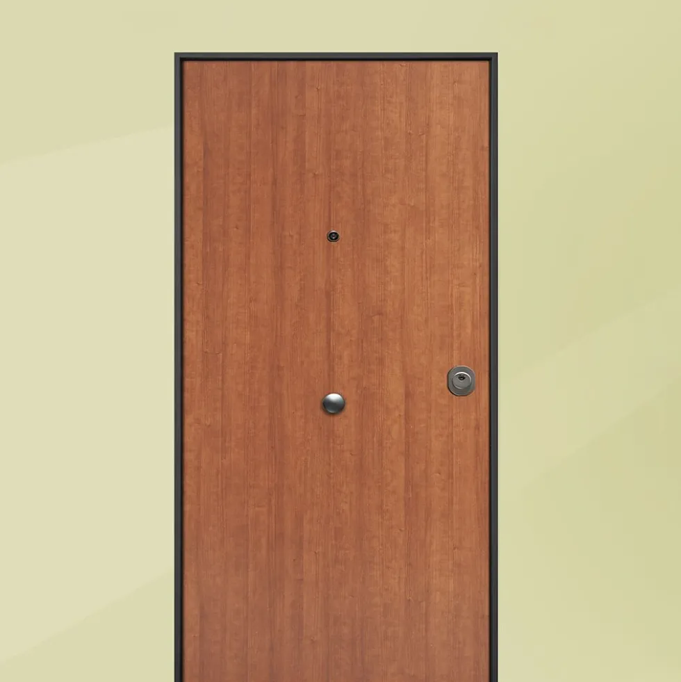 Porta blindata da interno digitale in laminato diversi colori 90x210 PB298