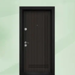 Porta blindata d’ingresso marrone PL57