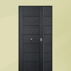 Porta blindata per esterno vetroresina e laminato diversi colori doppia anta 80+30/90+30x210 PB160