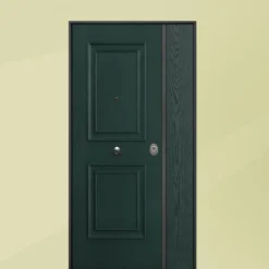Porta blindata per esterno vetroresina e laminato diversi colori doppia anta 80+30/90+30x210 PB159