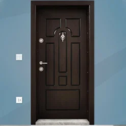 Porta blindata wengè 92x200 PL11
