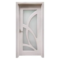 Porta da Interno Avorio Con Vetro Pv208