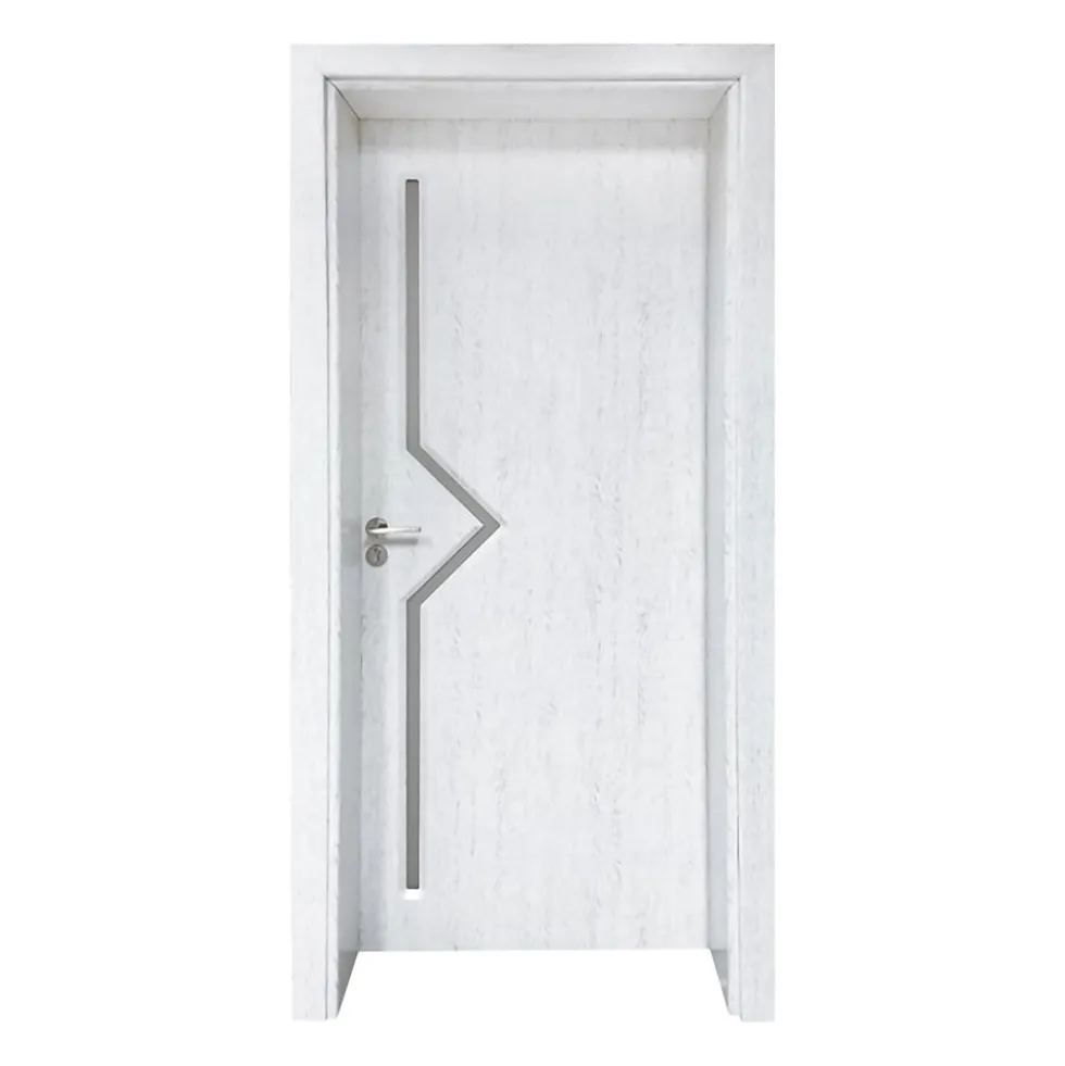 Porta da Interno Bianca Con Vetro Pv201