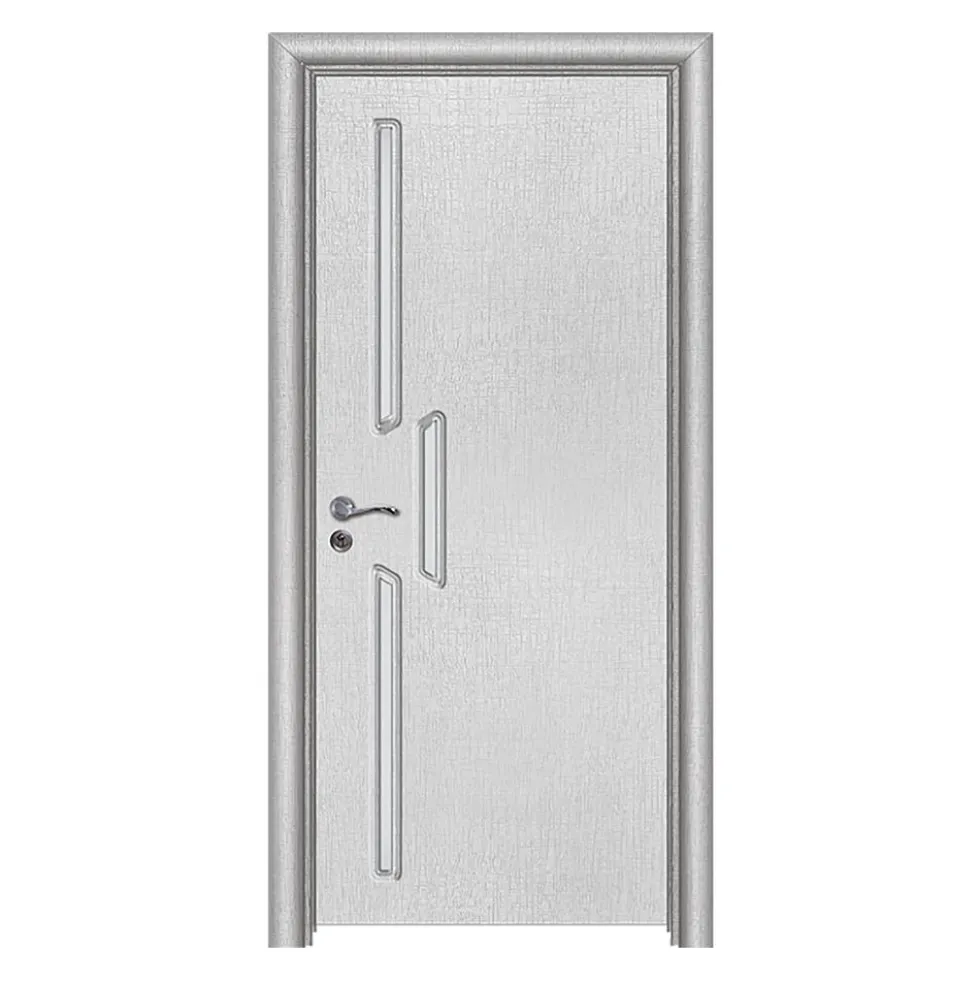 Porta da interno con vetro bianca PIE30