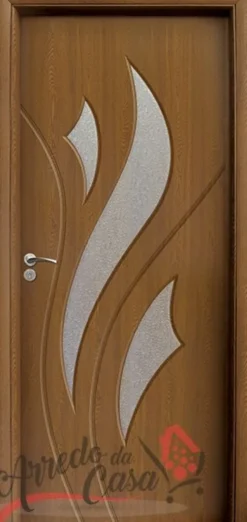 Porta da Interno Con Vetro in HDF Pv10