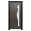 Porta da interno con vetro marrone PIE20