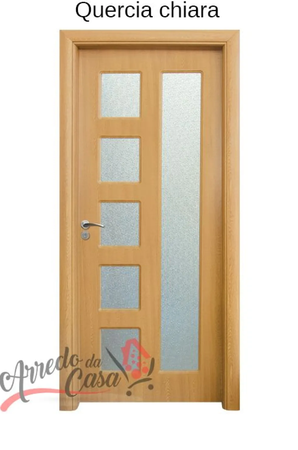 Porta da Interno Con Vetro Vari Colori Pv13